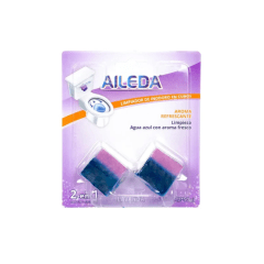 Pastillas de baño en cubo lavanda 2 un