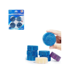 Pack de 4 pastillas de baño concentradas