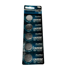 Pack 5 pilas CR2032