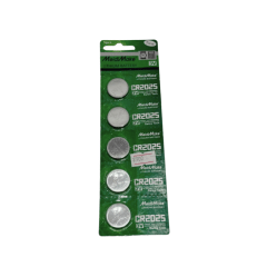 Pack de 5 pilas CR2025