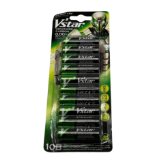 Pack de 10 pilas triple A