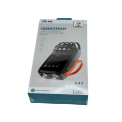 Cargador portatil con linterna 10.000mah
