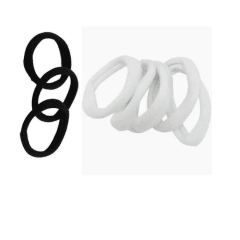 set de 6 coles negro y blanco