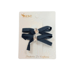 Set de 2 pinches lazos