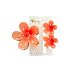Set de pinches flor petalos redondos