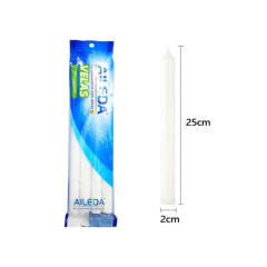 Pack 4 velas extra grande 25cm