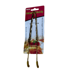 Pinza de cocina metálica