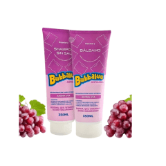 Kit de shampoo y acondicionador bubbaluu Uva