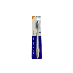 Cepillo de dientes adulto cabeza ancha