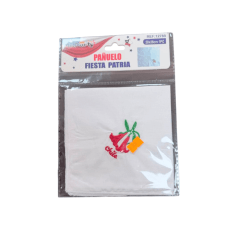 Pañuelo blanco fiestas patrias