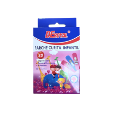 Caja 20 parches curita niños
