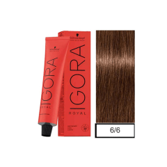 Tintura permanente igora royal 60 ml 6-6