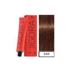 Tintura permanente igora royal 60 ml 6-68