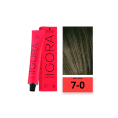 Tintura permanente igora royal 60 ml 7-0