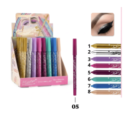 Delineador de ojos gel colores
