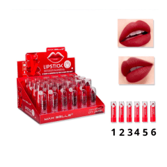 Labial en barra lip stick tonos rojos