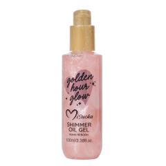Aceite corporal hidratante con glitter