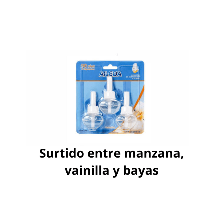 Set de 3 aromatizantes recarga surtido1