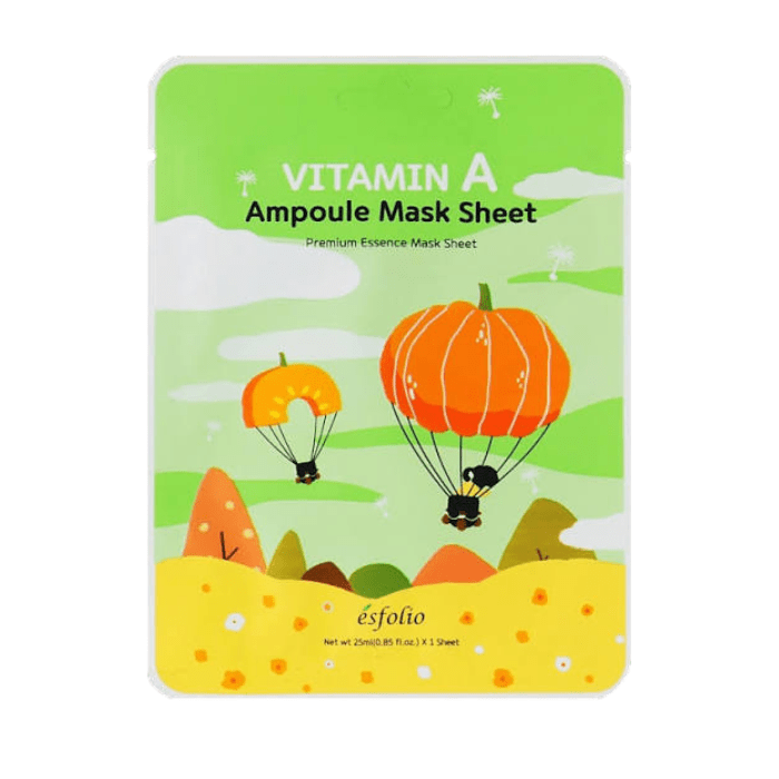 Mascarilla facial vitamina A1