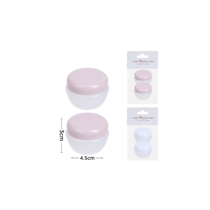 Set de 2 envases de crema 4.5cm1