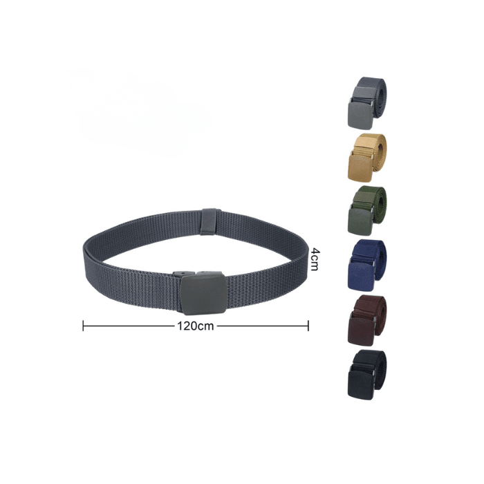 Cinturon con hebilla de metal 120cm1