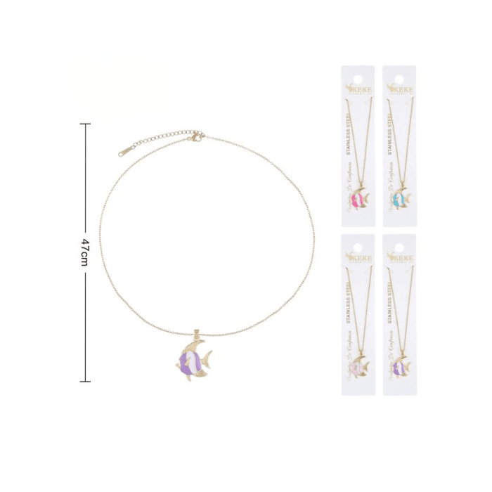Collar de acero pez1