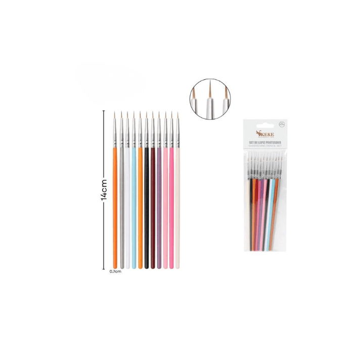 Set de 12 liners de uñas1