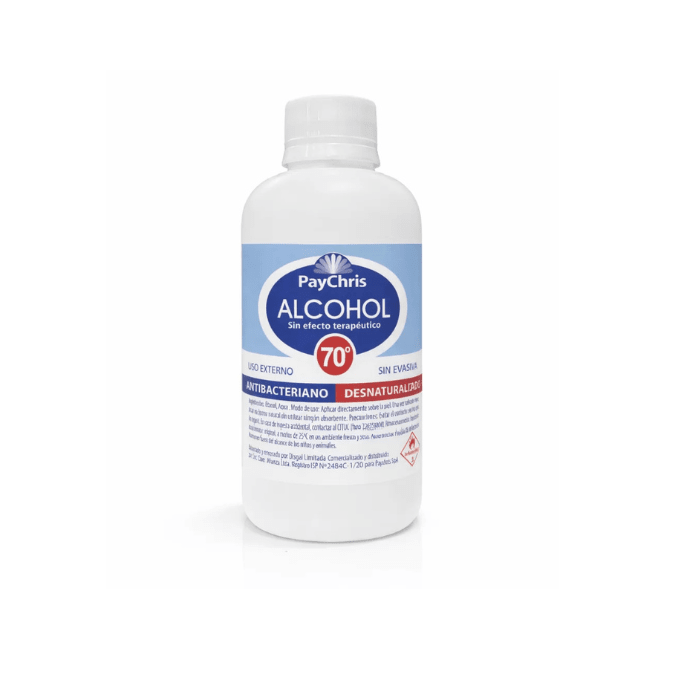 Alcohol desnaturalizado 70% 250cc1