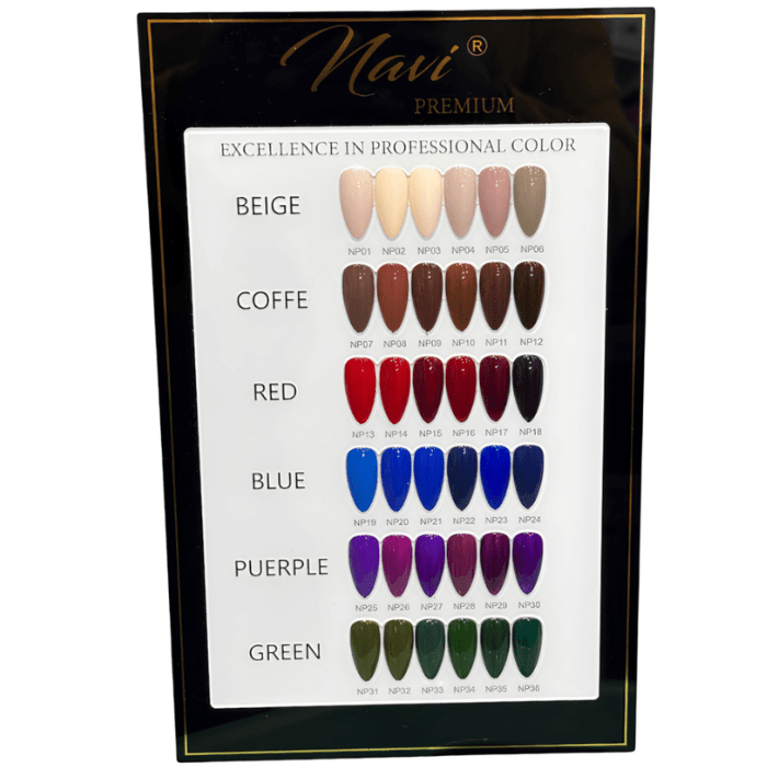 Esmaltes UV/LED Navi Premium 10ML1