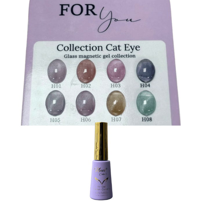 Esmaltes ojo de gato colección for you1