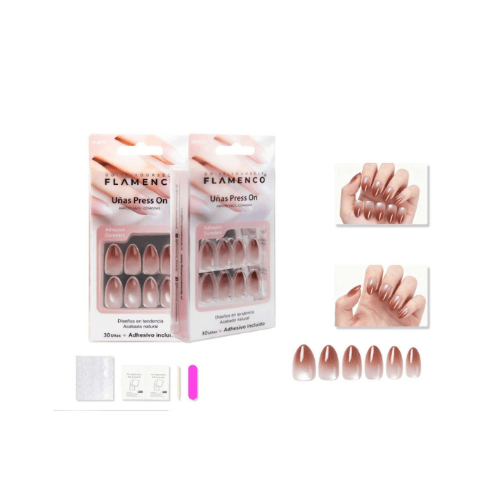 Uñas press on 30 pc4