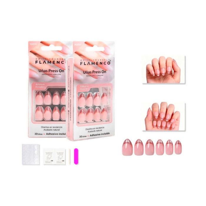 Uñas press on 30 pc7