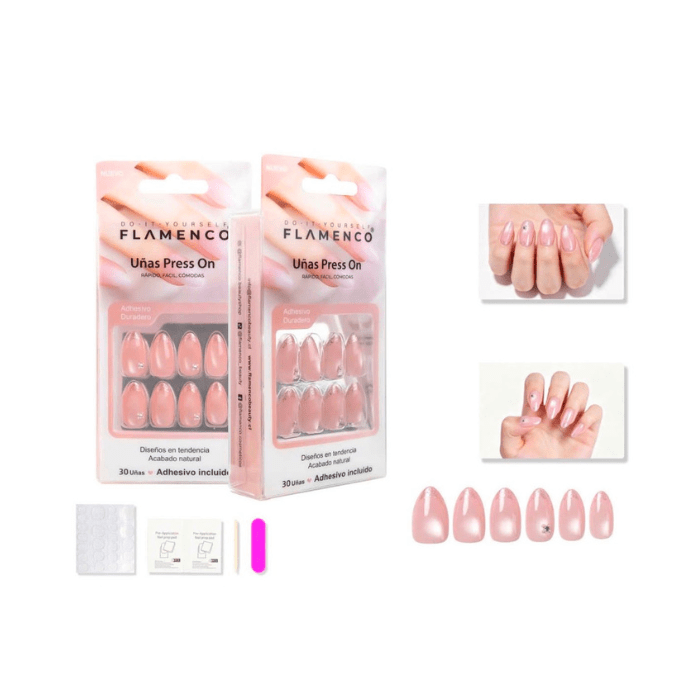 Uñas press on 30 pc11