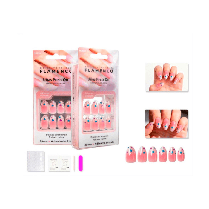 Uñas press on 30 pc13