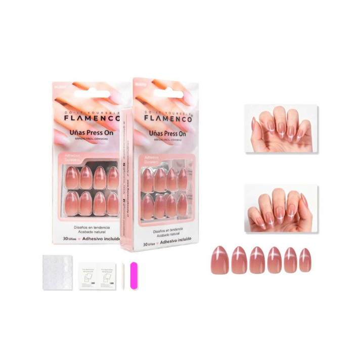 Uñas press on 30 pc14