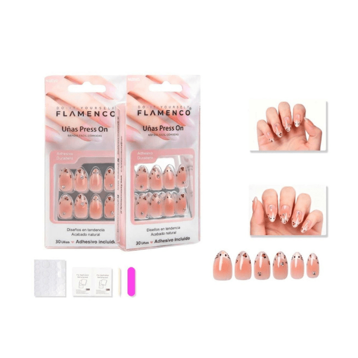 Uñas press on 30 pc16