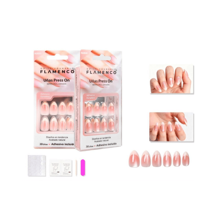 Uñas press on 30 pc18