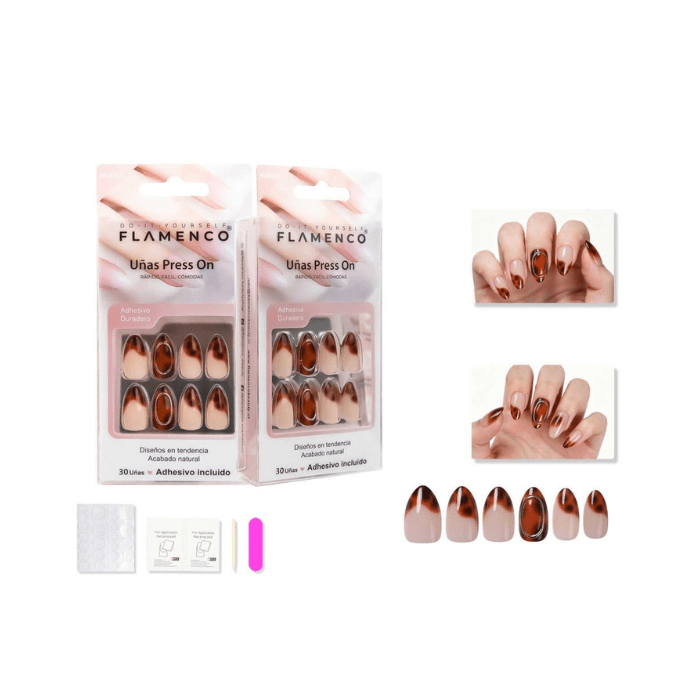 Uñas press on 30 pc20