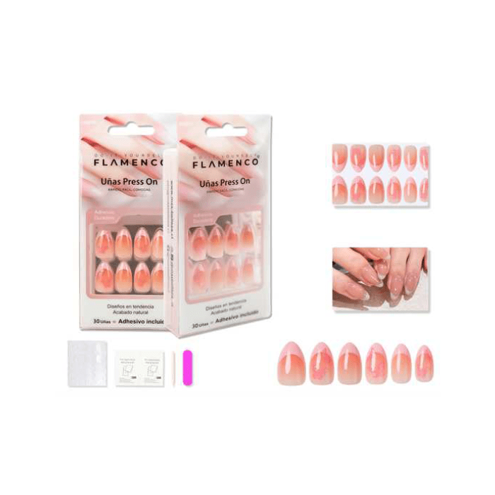 Uñas press on 30 pc36