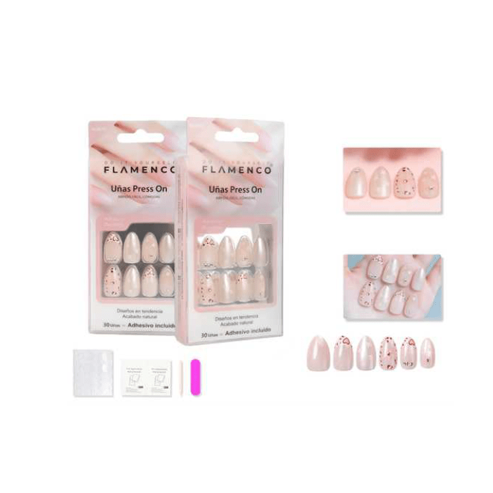 Uñas press on 30 pc39