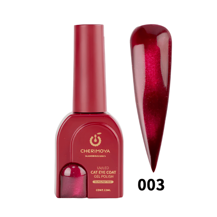 Esmalte ojo de gato burgundy red 0031