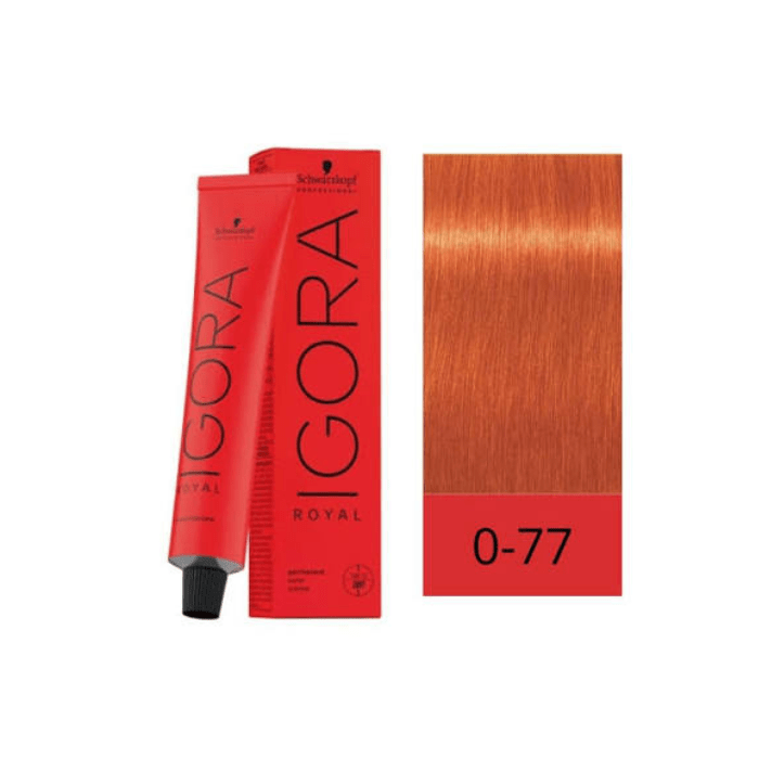 Tintura permanente igora royal 60 ml 0-771
