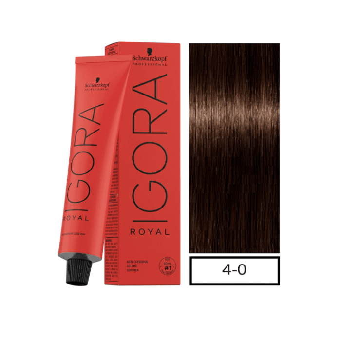 Tintura permanente igora royal 60 ml 4-01