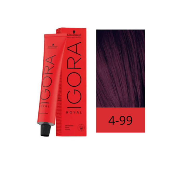 Tintura permanente igora royal 60 ml 4-991