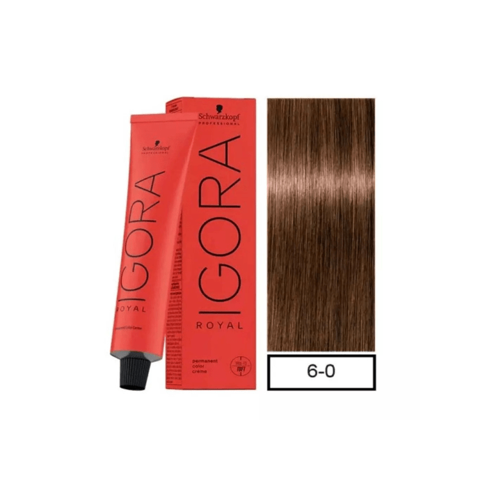 Tintura permanente igora royal 60 ml 6-01