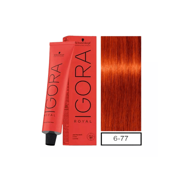 Tintura permanente igora royal 60 ml 6-771