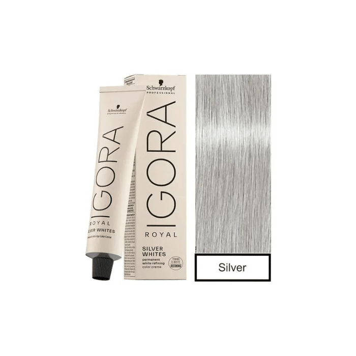 Tintura permanente igora royal silver1
