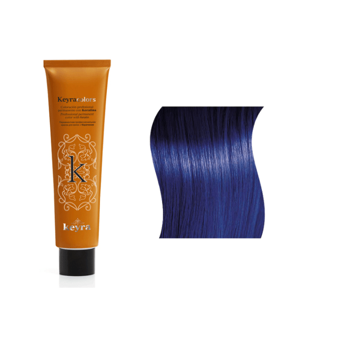 Tintura permanente keyra 100ml Azul1