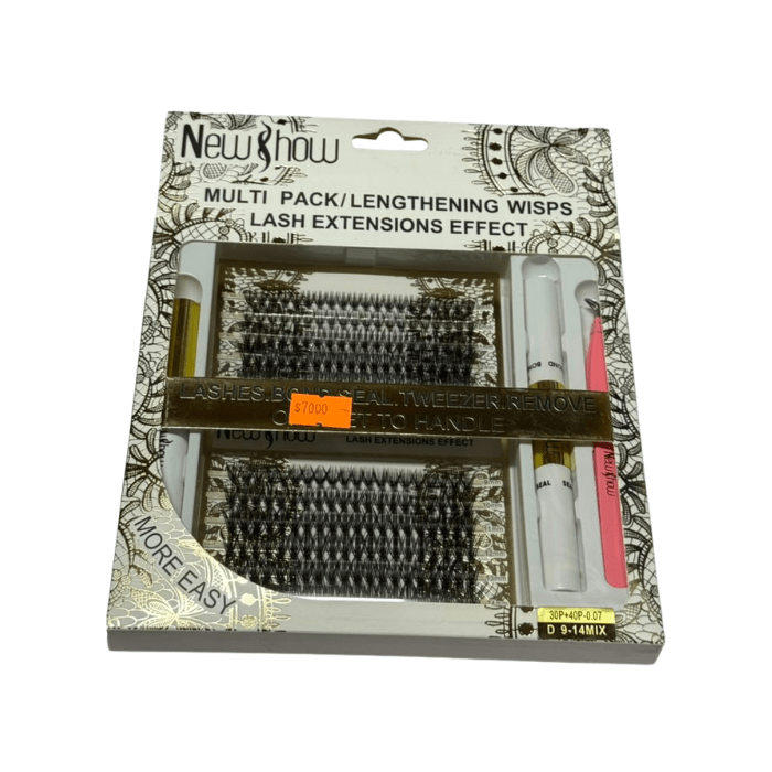 Kit de pestañas racimo completo1