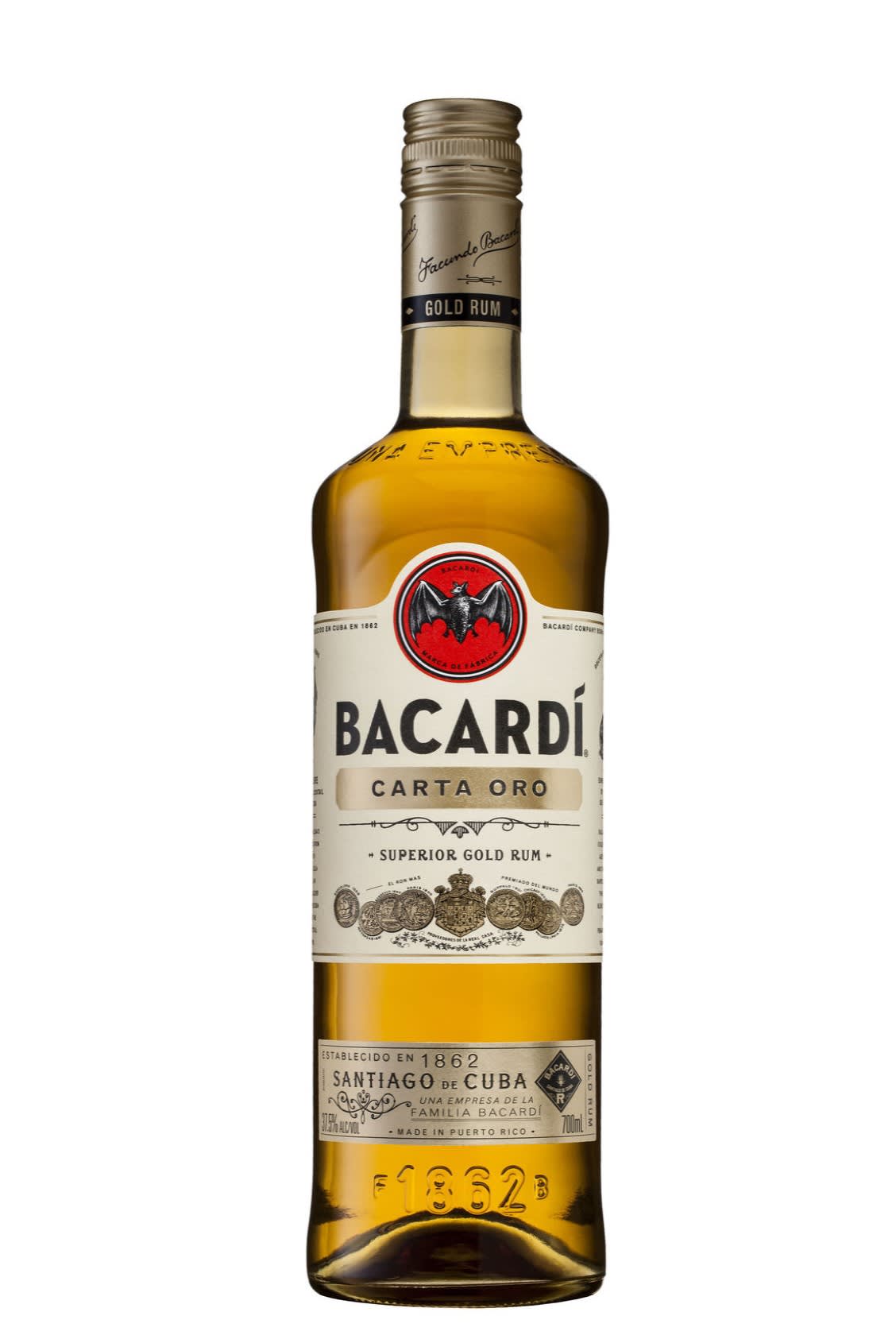 Bacardi Carta De Oro 750ml